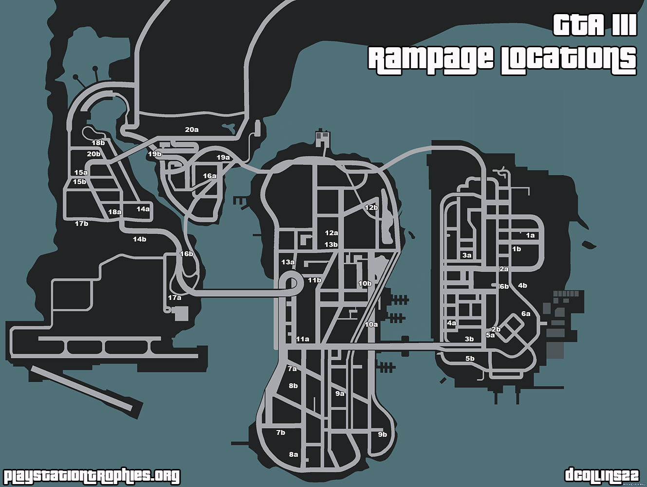 Gta 3 Rampage Locations